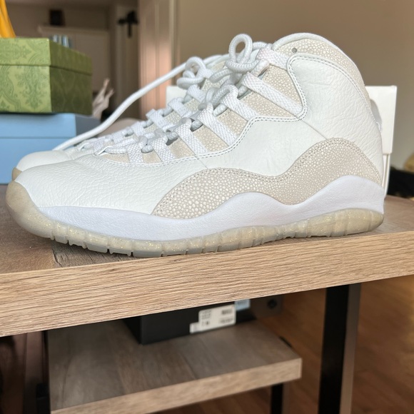 White Air Jordan Retro 10 - Picture 1 of 4